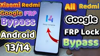 New Redmi 11c/10c FRP bypass Android 13 Redmi 10c/11c 