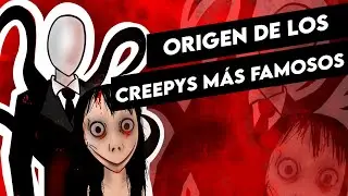 THE MOST FAMOUS CREEPY CHARACTERS: THE ORIGIN | Draw My Life in Spanish