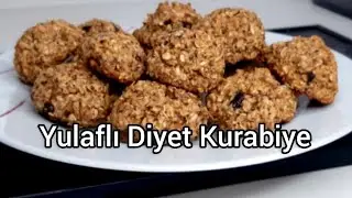 Yulaflı Diyet Kurabiye,   Çok Lezzetli Bir kurabiye tarifi, Diyet Yaparken Kendinize Eziyet Etmeyin