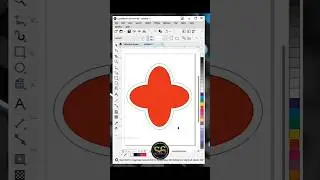 Equal Gap | Contour Tool #logos #design #graphics #trending #reels #shorts #corel #viral