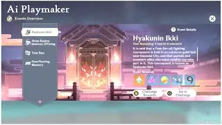 Event Hyakunin Ikki (2nd) | Genshin Impact