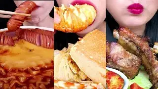 ASMR MUKBANG COMPILATION - 59