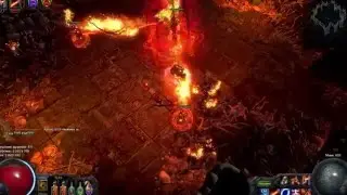 PathOfExile | фарм Азири | Пылающий тотемщик, Магия крови