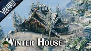 Valheim | Viking Winter House Ep #3 season 2 | Hearth and home build