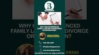 Why to hire an experienced family lawyer for #divorce or #separation?
