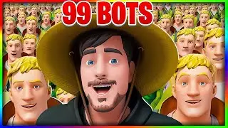 🤖TOP 5 Best 99 Lobby Bots maps - 99 bots fortnite code 2023 🎮