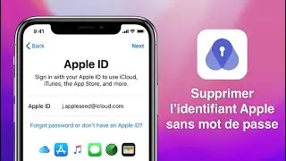 Comment supprimer l'identifiant Apple et le mot de passe iOS