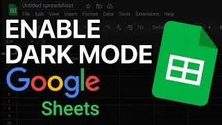 How to Use Google Docs in Dark Mode | Turn On Dark Mode in Google Sheets