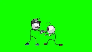 Henry Stickmin (Falcon, paw!) Green Screen