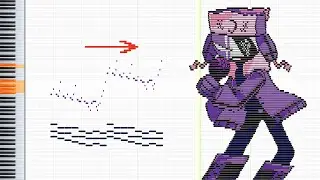 Zavodila on The Piano (Friday Night Funkin mod) - Midi art 