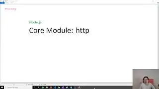 Node.js - Core Module: http