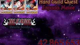HARD GUILD QUEST ESPADA MELEE| Bleach Brave Souls #83