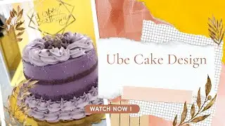 UBE CAKE - SIMPLENG DESIGN (1M TIP/NOZZLE)