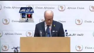 فضائح الجاهل الباجي قائد السبسي لا يتقن حتى قراءة نص مكتوب