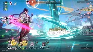 Hyper Carry E2 Dan Heng IL in World 5 of Simulated Universe.