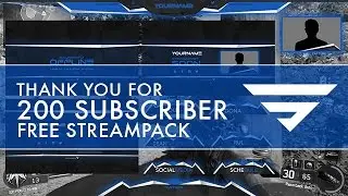 200 Sub Stream Pack for Twitch | Free Download