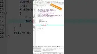 Palindrome number series program in c | @codingexplorer9465