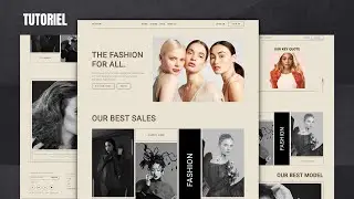 Comment  Créer un Site Web moderne en HTML & CSS