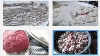 Erişte Hazırlığı Başlasın Ispanaklı ,Pancarlı ,Sade Hayır Günler Olsun 🤲🤗😍😋👍