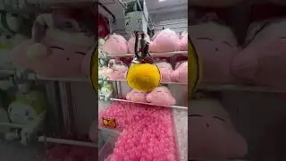 Giant Kirby STUCK Inside of the Claw Machine! #shorts #arcade #clawmachine
