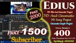 top 400 edius project 2023 ! edius all in one pakege project ! online vidhi project ! editing jp !