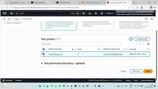 How to create Aws IAM group, user, attach EC2 read-only and management Console to the user.