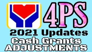 DSWD:CASH GRANTS ADJUSTMENTS SA MGA BENEFICIARIES PROGRAM/4PS