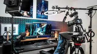 My DREAM YouTube Studio Setup Tour - How I Make My Videos!
