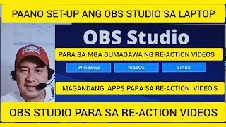 OBS Studio Set-up sa Laptop | Paano Gamitin ang OBS Studio sa Laptop