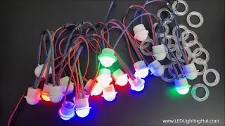 LEDLightingHut 26mm Digital RGB Pixel Dome Lights