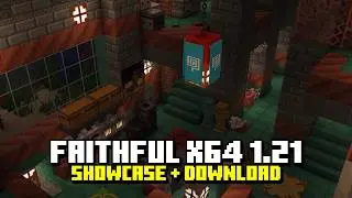 Faithful x64 1.21/1.21.1 Texture Pack Showcase + Download LINK