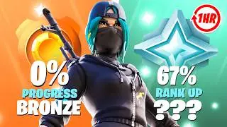 HOW HIGH CAN I RANK UP IN ONE HOUR? (Fortnite Season 4)
