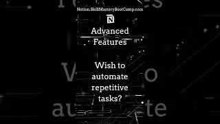 Notion Tips | Automate Your Tasks with Notion!
