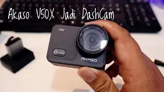 Akaso V50X Jadi Dash Cam Mobil