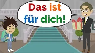 Deutsch lernen | Das Geschenk | Wortschatz und wichtige Verben
