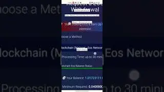 EOS Coin Instant Withdrawal From Dutchy Corp into Crypto Wallet 