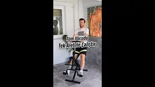 Total Fitness Tüm Vücut Fitness Aleti - Kondisyon Aleti - Mekik Aleti - Alman Tasarım