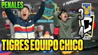 ¡PENALES! Reacciones TIGRES 3-4 COLUMBUS CREW VUELTA Concacaf Champions Cup 2024