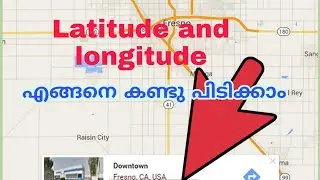 How to latitude and longitude in google maps(malayalam)