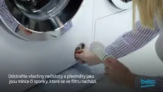 Jak vyčistit filtr čerpadla v pračce Beko?🤔