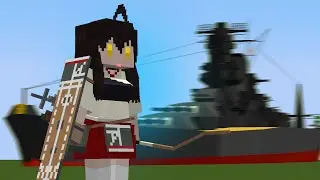 Minecraft Flan's Mod vs Shincolle - Mod Battle