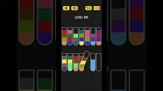 Water sort puzzle level 891