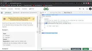 Check if a String is rotated by 2 places | Solution with code explanation | Hindi | Easy