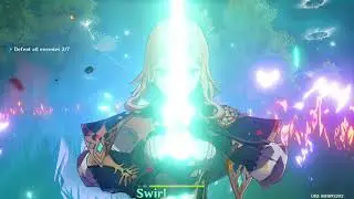 Jean DPS ATK% Only Build + Royal Sword
