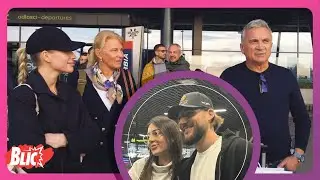 SRĐAN I DIJANA ĐOKOVIĆ SA SNAJKOM došli u Beograd nakon Novakove pobede. Tu su i Gudelj i Anastasija