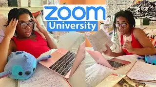 Attending Zoom University | First Week of Online Classes at UVA (Fall 2020)