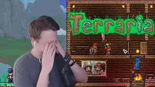 Jeens нашел 4 Дудки в Террарии и разыграл Бан на стриме | Terraria Master Mode + NoDeath #1