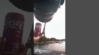 Coca-Cola In Paris with the Eiffel Tower 