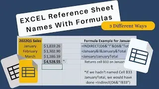 How to Use Cell References to Get Data from Other Sheets