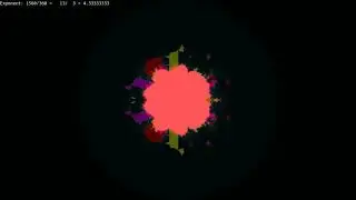 Mandelbrot with rational exponents, without branch cut in iteration